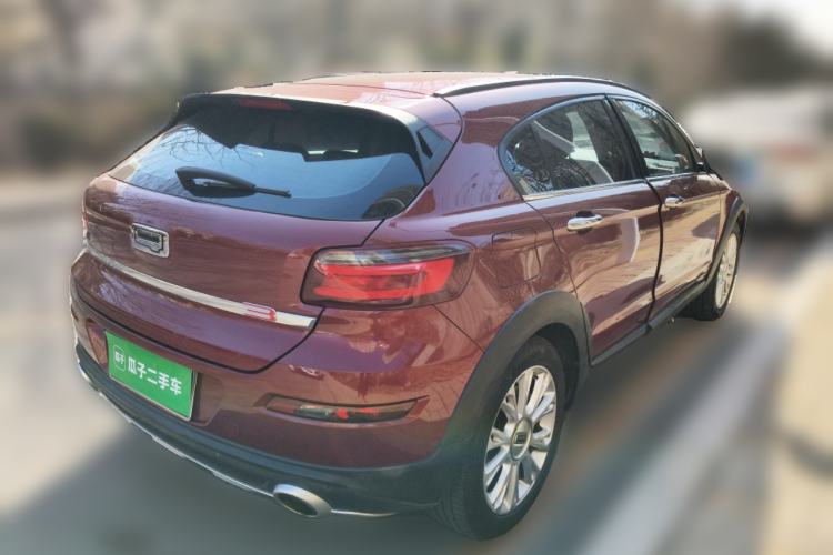 Used Qoros 3 2015 Urban SUV 1.6T Automatic Xuan Dong Party Edition Rear Right 45 Deg