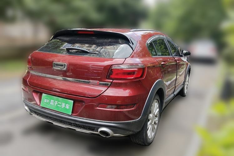 Used Qoros 3 2015 Urban SUV 1.6T Automatic ZhiKu Model Rear Right 45 Deg