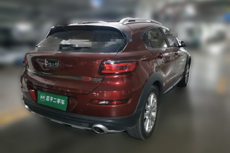 Used Qoros 3 2015 Urban SUV 1.6T Automatic ZhiKu Model Rear Right 45 Deg