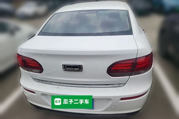 Used Qoros 3 2015 Sedan 1.6T Automatic ZhiZhen Enhanced Model Rear