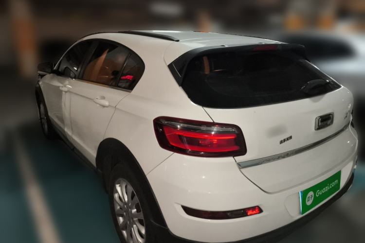 Used Qoros 3 2015 Urban SUV 1.6T Automatic – Dynamic Edition Enhanced Model Rear Left 45 Deg