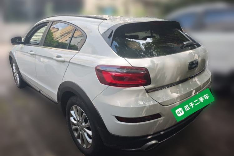 Used Qoros 3 2015 Urban SUV 1.6T Automatic – Dynamic Edition Enhanced Model Rear Left 45 Deg