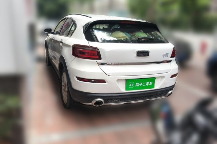 Used Qoros 3 2015 Urban SUV 1.6T Automatic Xuan Dong Party Edition Rear Left 45 Deg