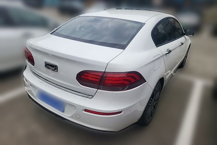 Used Qoros 3 2015 Sedan 1.6T Automatic ZhiZhen Enhanced Model Rear Right 45 Deg