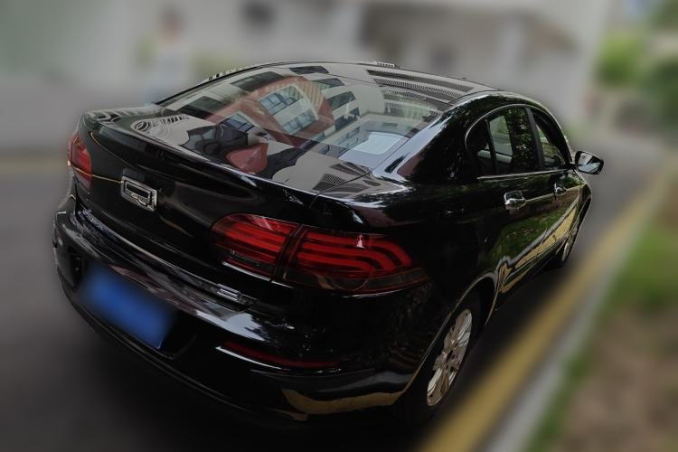 Used Qoros 3 2016 Sedan 1.6L Automatic Zhiyue Model Rear Right 45 Deg