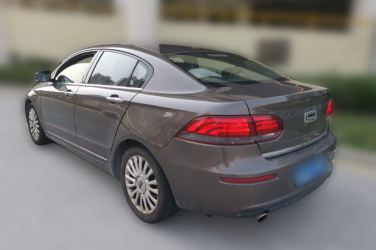 Used Qoros 3 2016 Sedan 1.6T Automatic ZhiZhen Model Rear Left 45 Deg