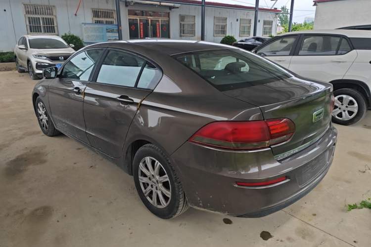 Used Qoros 3 2016 Sedan 1.6L Manual ZhiXiang Model Rear Left 45 Deg