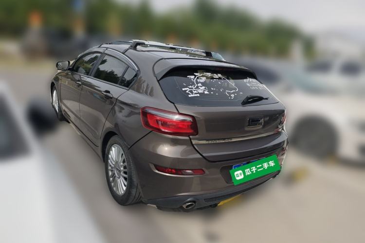 Used Qoros 3 2016 Hatchback 1.6T Automatic ZhiKu Model Rear Left 45 Deg