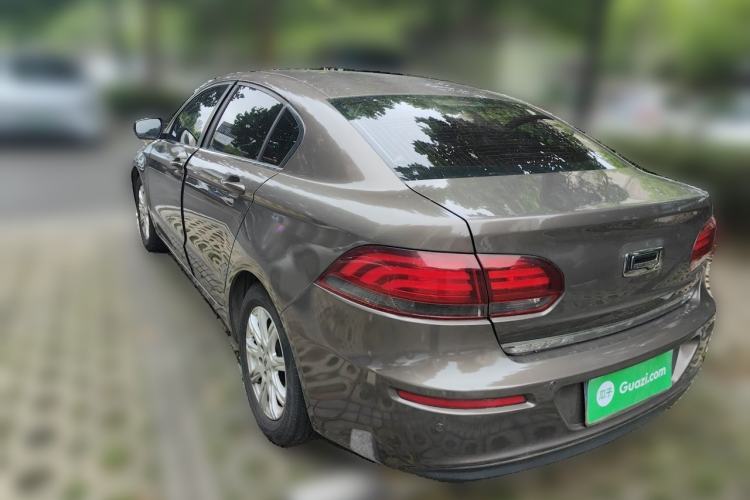 Used Qoros 3 2016 Sedan 1.6L Automatic Zhiyue Model Rear Left 45 Deg
