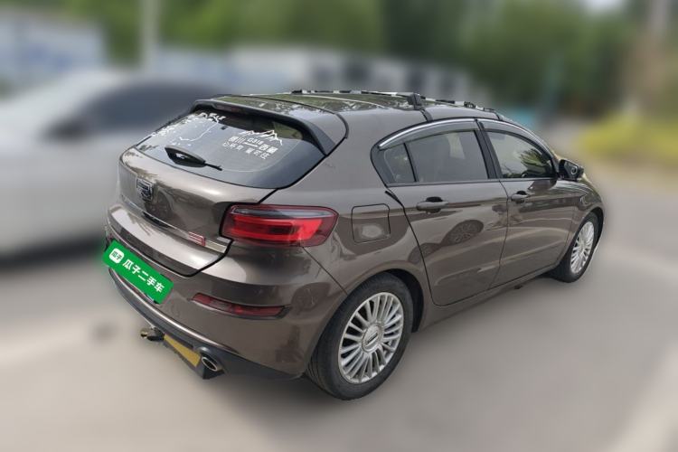 Used Qoros 3 2016 Hatchback 1.6T Automatic ZhiKu Model Rear Right 45 Deg