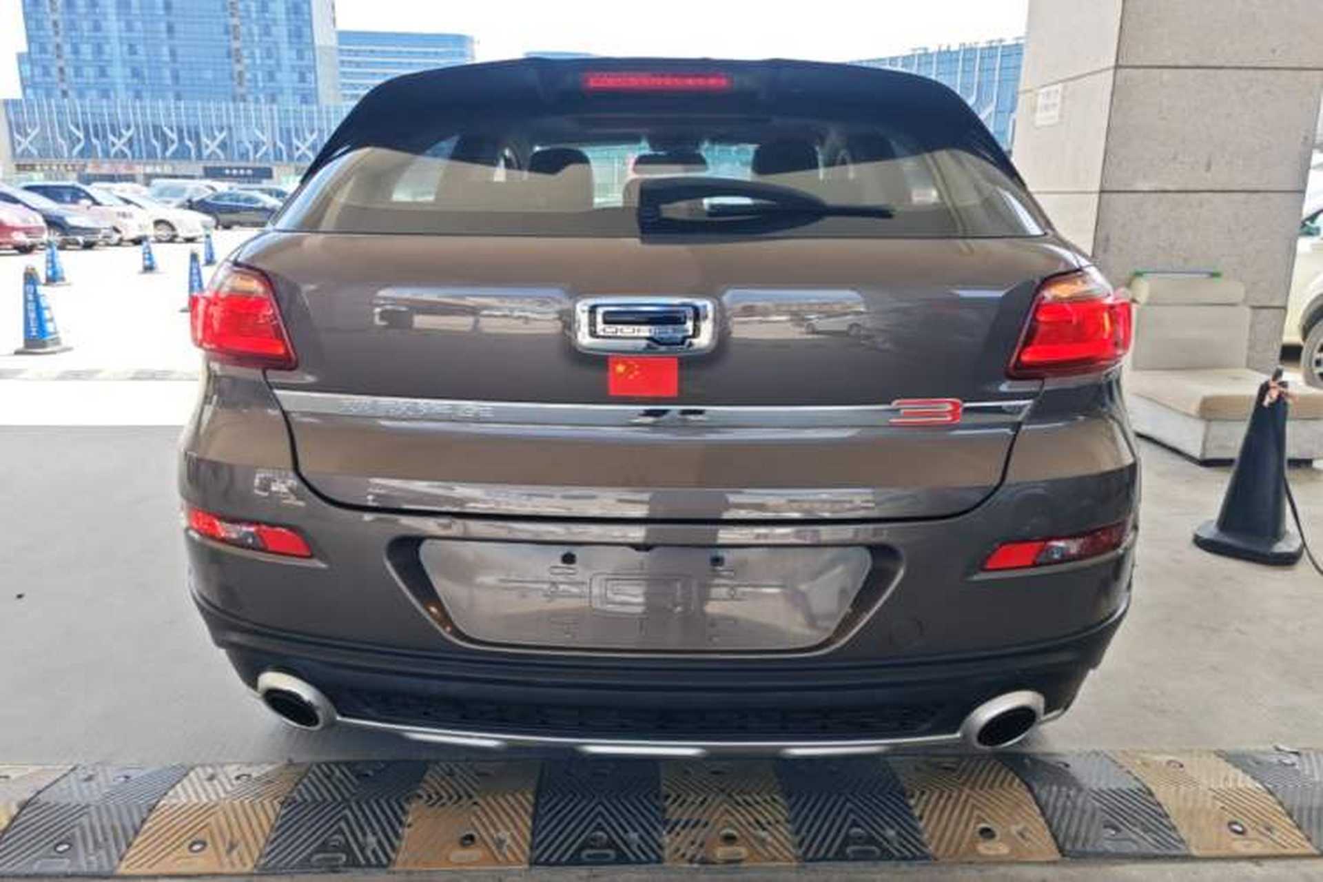 Used Qoros 3 2016 Urban SUV 1.6T Automatic Zhiyue Model Rear
