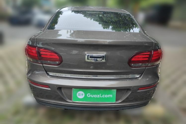 Used Qoros 3 2016 Sedan 1.6L Automatic Zhiyue Model Rear