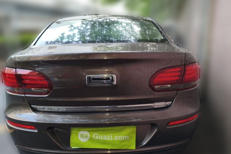 Used Qoros 3 2016 Sedan 1.6L Automatic Zhiyue Model Rear