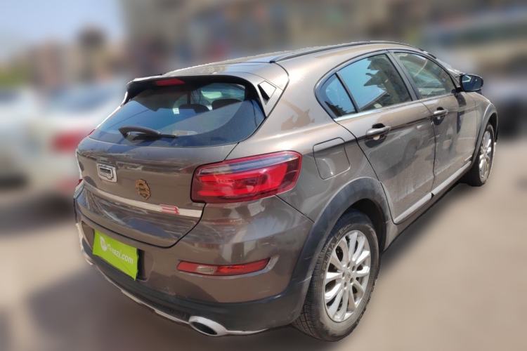 Used Qoros 3 2016 Urban SUV 1.6T Automatic Zhiyue Model Rear Right 45 Deg