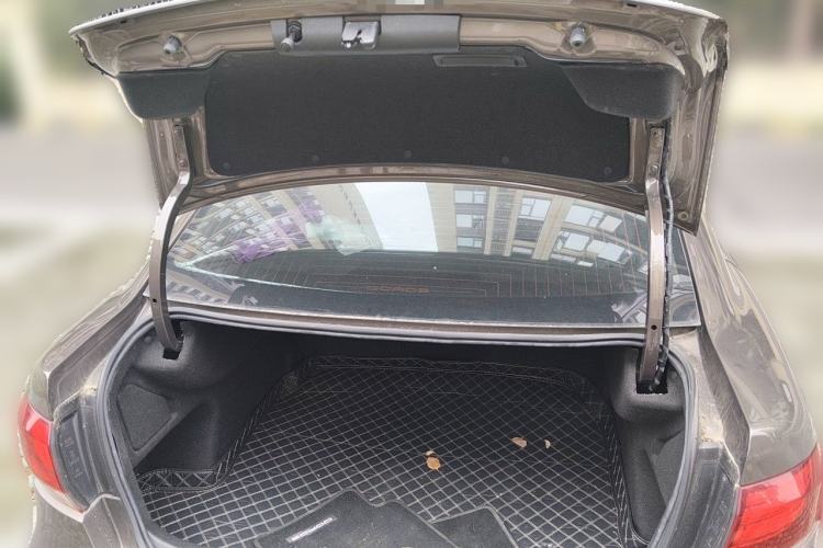 Used Qoros 3 2016 Sedan 1.6L Automatic Zhiyue Model Trunk