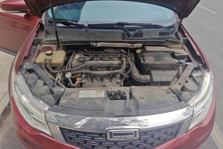 Used Qoros 3 2016 Urban SUV 1.6T Automatic Zhiyue Model Engine Bay