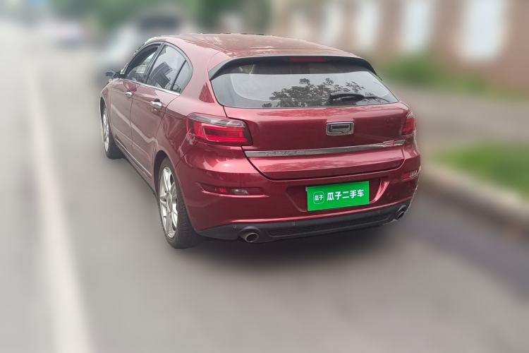 Used Qoros 3 2016 Hatchback 1.6T Automatic ZhiZhen Model Rear Left 45 Deg