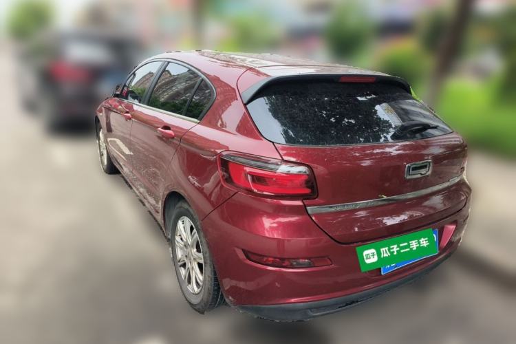Used Qoros 3 2016 Hatchback 1.6L Automatic Zhiyue Model Rear Left 45 Deg