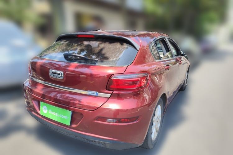Used Qoros 3 2016 Hatchback 1.6L Automatic ZhiNeng Model Rear Right 45 Deg