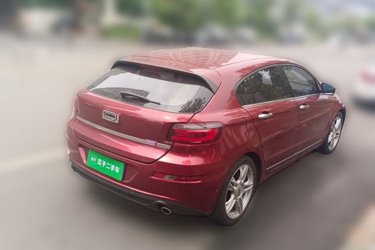 Used Qoros 3 2016 Hatchback 1.6T Automatic ZhiZhen Model Rear Right 45 Deg