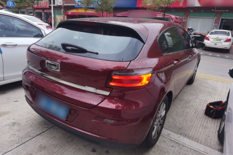 Used Qoros 3 2016 Hatchback 1.6L Automatic Zhiyue Model Rear Right 45 Deg