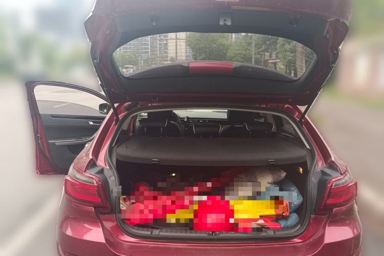 Used Qoros 3 2016 Hatchback 1.6T Automatic ZhiZhen Model Trunk