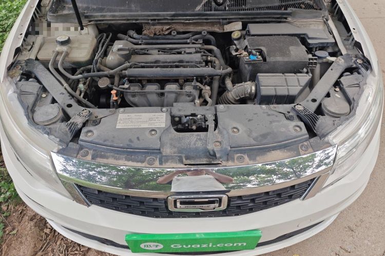 Used Qoros 3 2016 Sedan 1.6L Automatic Zhiyue Model Engine Bay