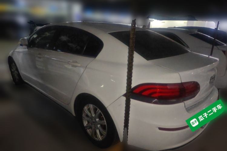 Used Qoros 3 2016 Sedan 1.6L Automatic Zhiyue Model Rear Left 45 Deg