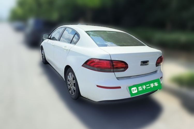 Used Qoros 3 2016 Sedan 1.6L Automatic Zhiyue Model Rear Left 45 Deg