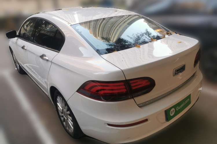 Used Qoros 3 2016 Sedan 1.6T Automatic ZhiZhen Model Rear Left 45 Deg