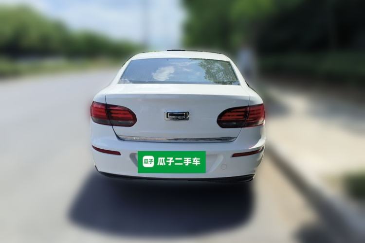 Used Qoros 3 2016 Sedan 1.6L Automatic Zhiyue Model Rear