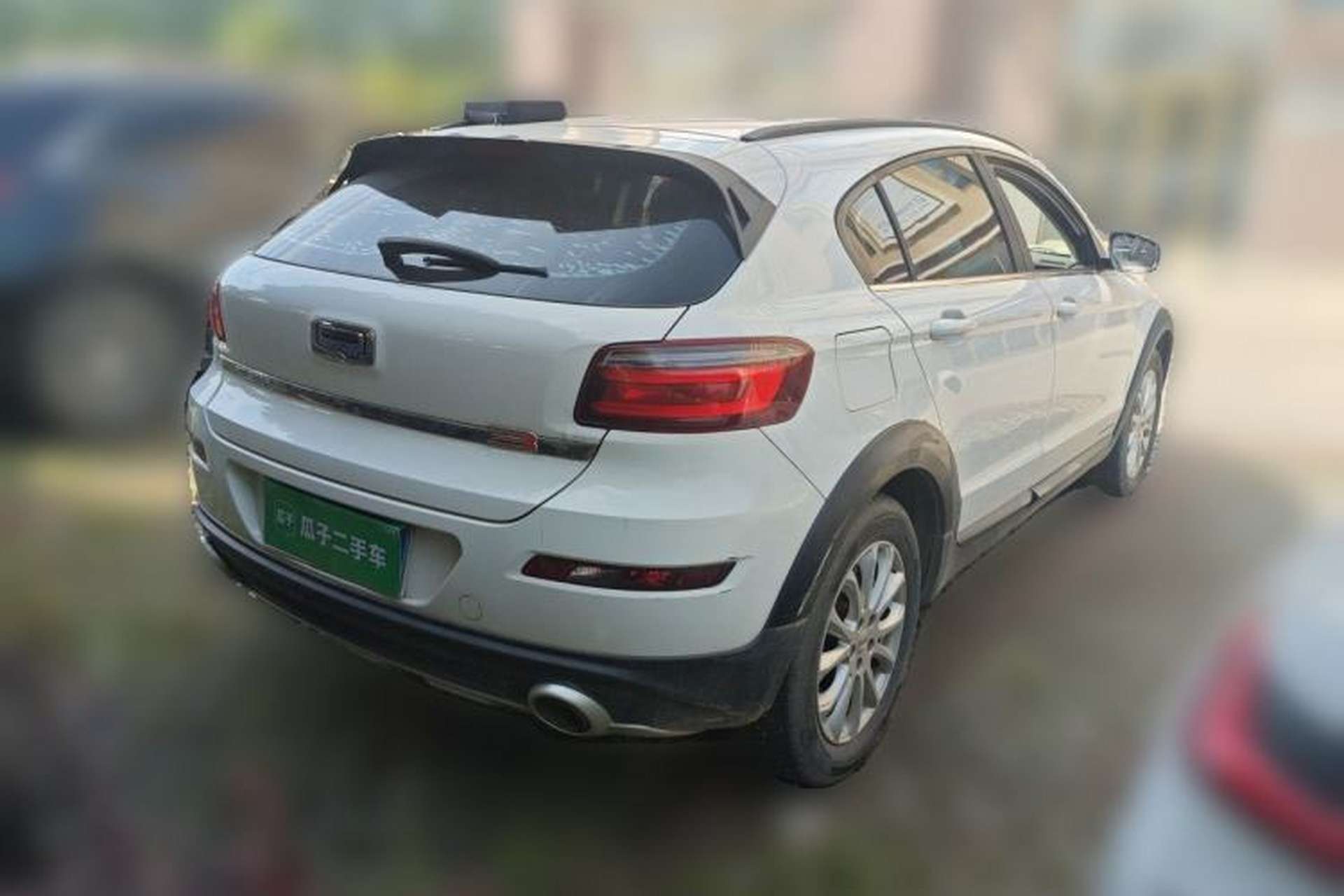 Used Qoros 3 2016 Urban SUV 1.6T Automatic Zhiyue Model Rear Right 45 Deg