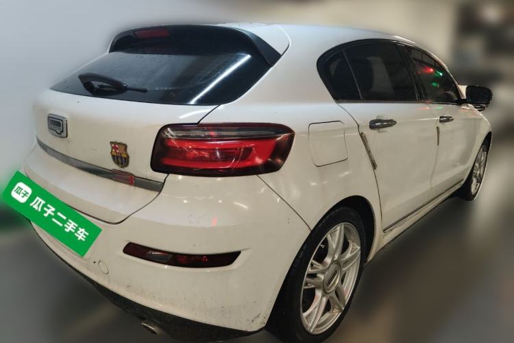 Used Qoros 3 2016 Hatchback 1.6T Automatic ZhiZhen Model Rear Right 45 Deg