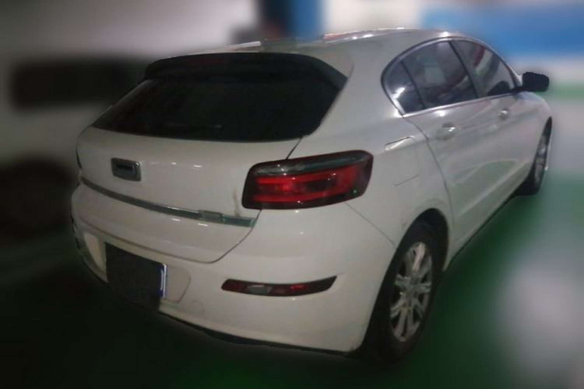 Used Qoros 3 2016 Hatchback 1.6L Automatic Zhiyue Model Rear Right 45 Deg