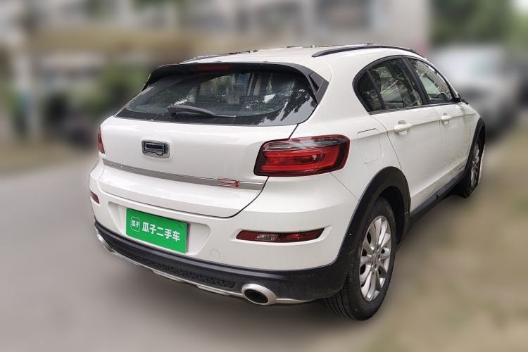 Used Qoros 3 2016 Urban SUV 1.6T Automatic Zhiyue Model Rear Right 45 Deg