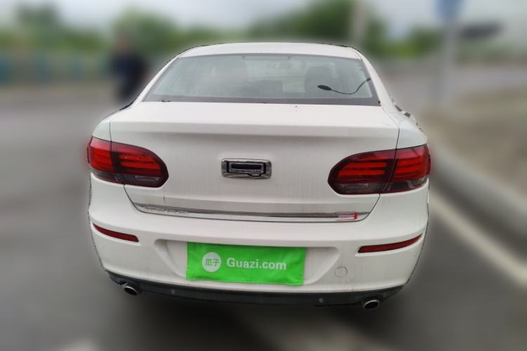 Used Qoros 3 2016 Sedan 1.6T Automatic ZhiZhen Model Rear