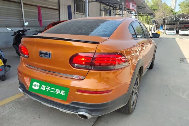 Used Qoros 3 2017 GT 1.6T Manual Enjoyment Model Rear Right 45 Deg