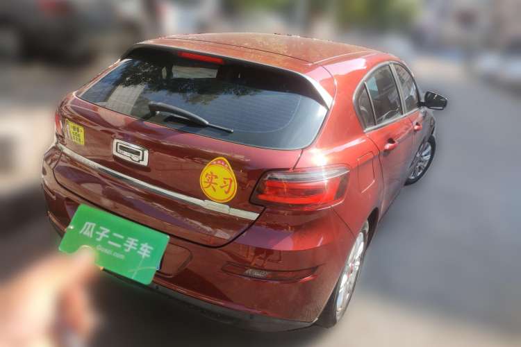 Used Qoros 3 2017 Hatchback 1.6L Automatic Zhiyue Model Rear Right 45 Deg