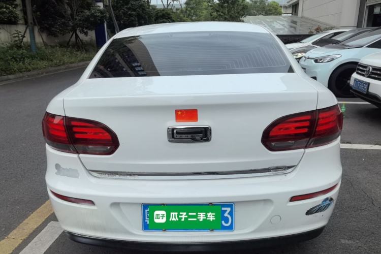 Used Qoros 3 2017 Sedan 1.6L Automatic Zhiyue Model Rear