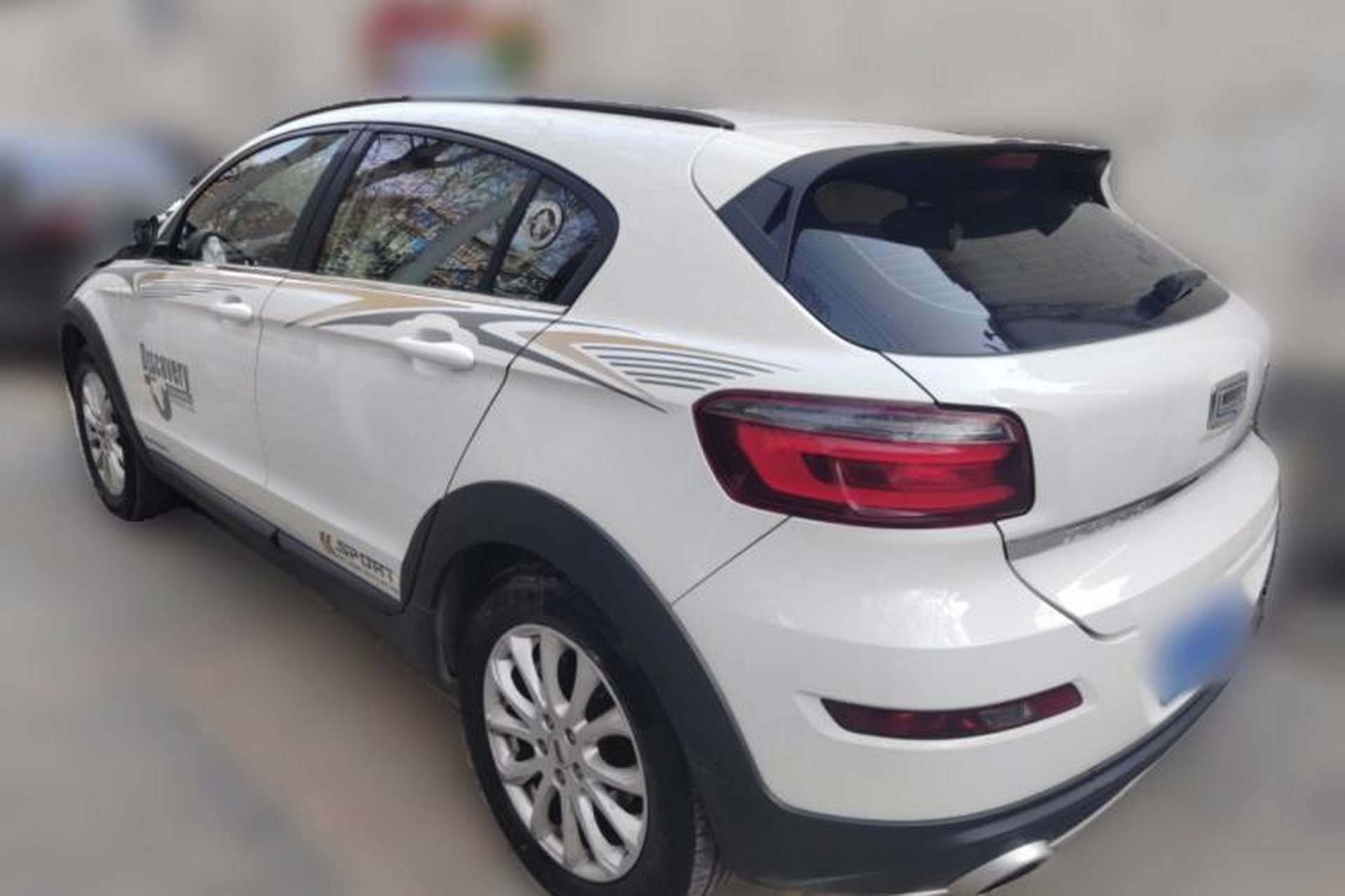 Used Qoros 3 2017 Urban SUV 1.6T Automatic Zhiyue Model Rear Left 45 Deg