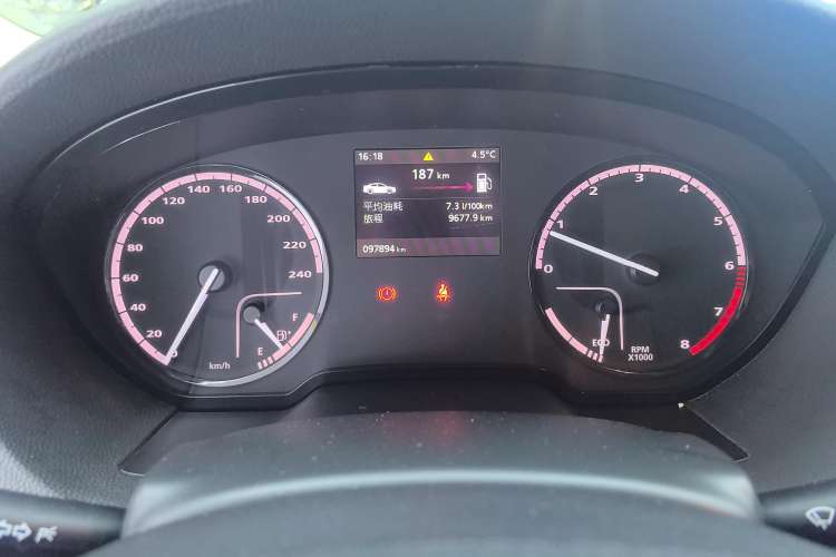 Used Qoros 3 2017 GT 1.6T Manual Enjoyment Model Instrument Cluster