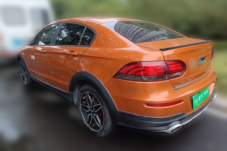 Used Qoros 3 2017 GT 1.6T Manual Enjoyment Model Rear Left 45 Deg