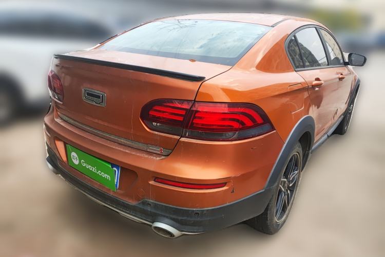 Used Qoros 3 2017 GT 1.6T Manual Enjoyment Model Rear Right 45 Deg