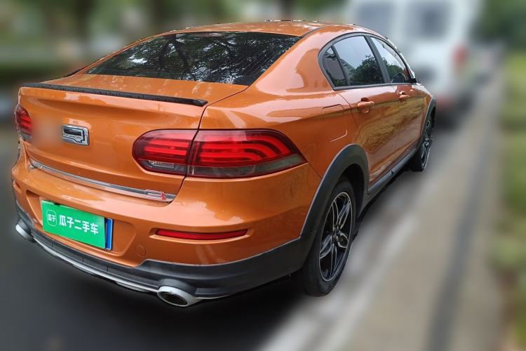 Used Qoros 3 2017 GT 1.6T Manual Enjoyment Model Rear Right 45 Deg