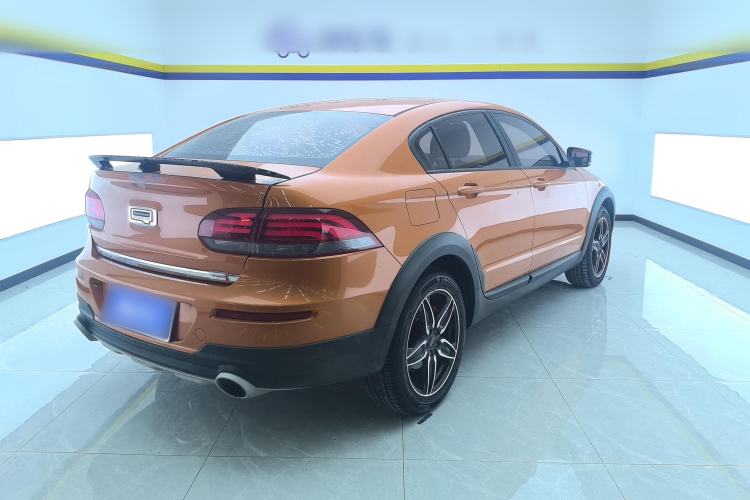 Used Qoros 3 2017 GT 1.6T Manual Enjoyment Model Rear Right 45 Deg