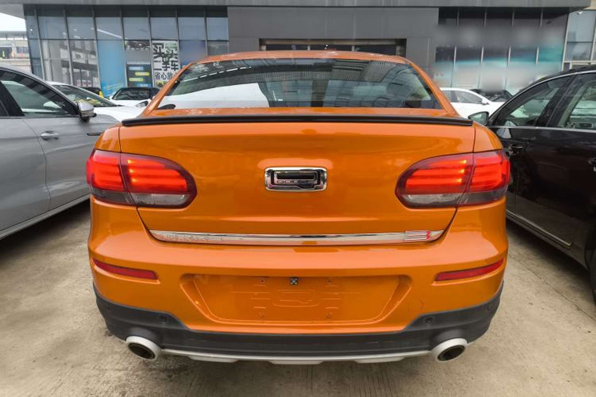 Used Qoros 3 2017 GT 1.6T Manual Enjoyment Model Rear