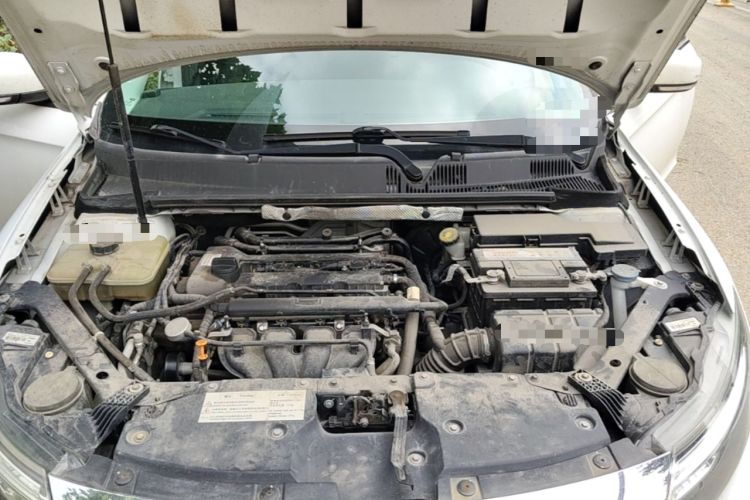 Used Qoros 3 2018 Sedan 1.6L Automatic Leading Model Engine Bay