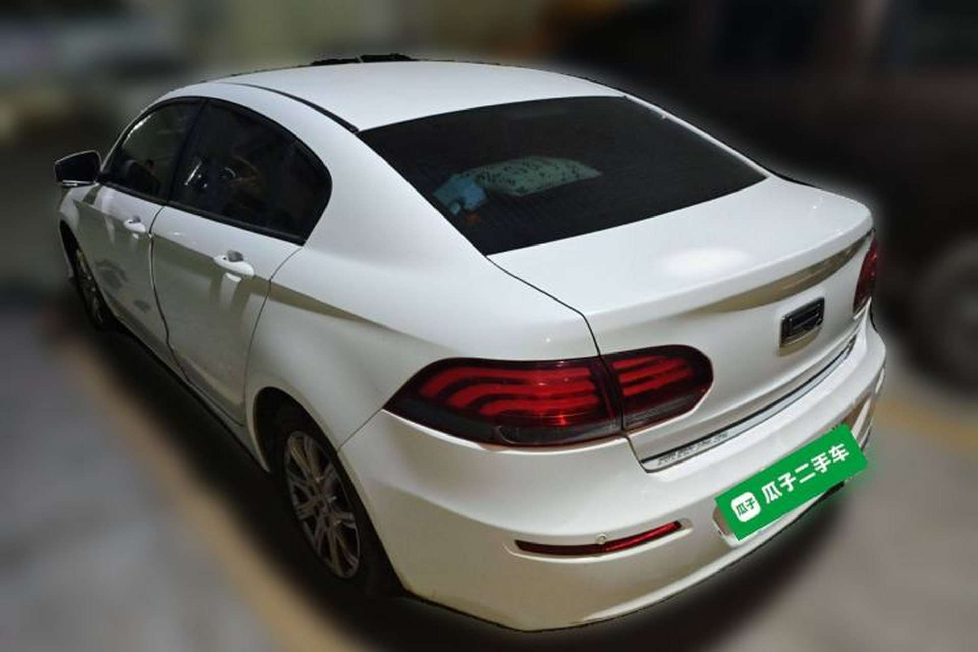 Used Qoros 3 2018 Sedan 1.6L Automatic Luxury Model Rear Left 45 Deg