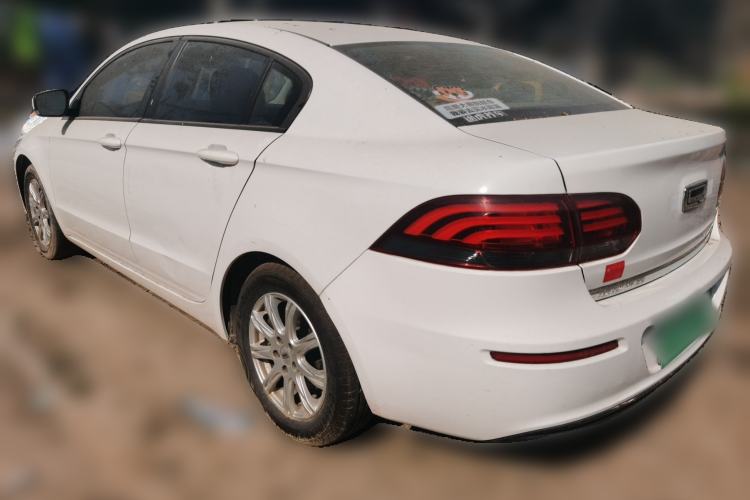 Used Qoros 3 2018 Sedan 1.6L Automatic Leading Model Rear Left 45 Deg
