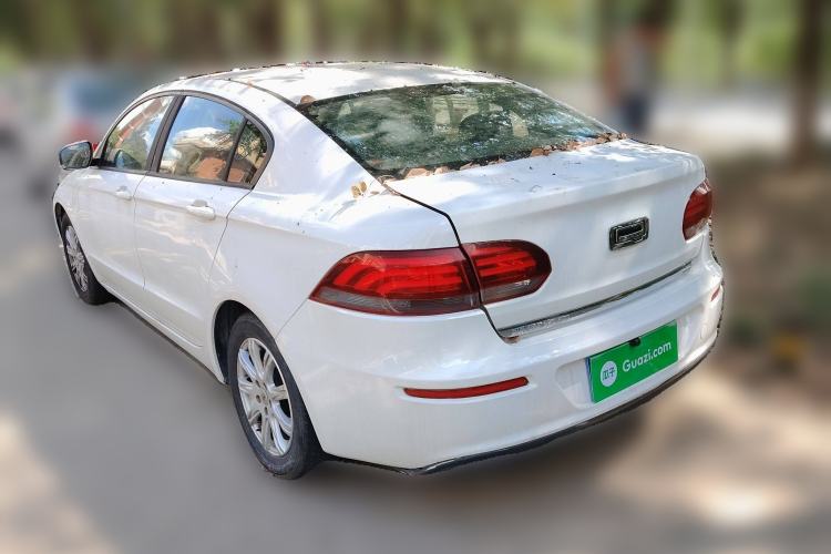 Used Qoros 3 2018 Sedan 1.6L Automatic Leading Model Rear Left 45 Deg
